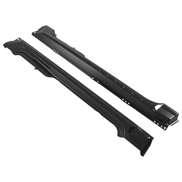 Rocker Panels fit for Ford F-150 2009-2014 Extended Cab Trucks Steel Black-3