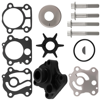Water Pump Impeller Kit fit for Yamaha 2-Str 50 60 70 HP 6H3-W0078-A0-00