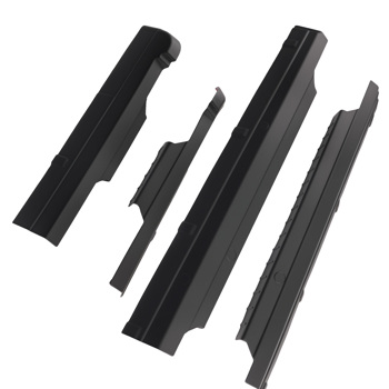 Rocker Panel Protector Guard Covers fit for Chevy Silverado 1500 Extended Cab 07-13