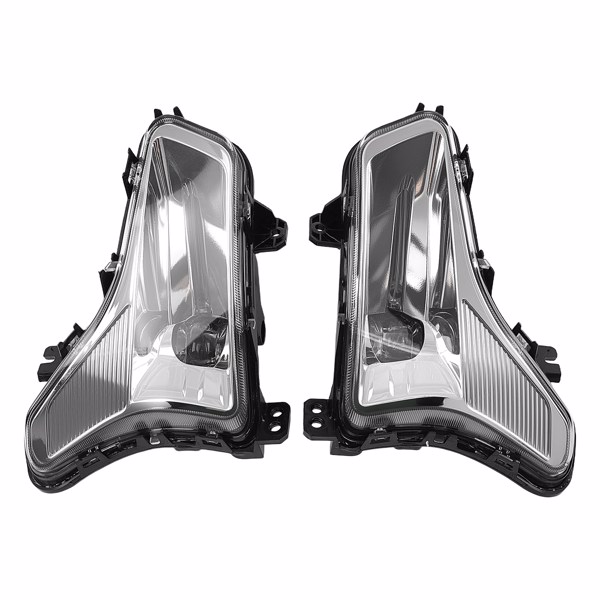 LED Fog Lights Clear Driver Passenger Side fit for Ford Fusion 2019-2020 FO2593252-3