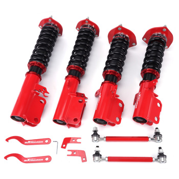 Coilovers Lowering Kit 24 Way Damping Adjustable fit for Toyota Camry L/LE/XLE 12-17