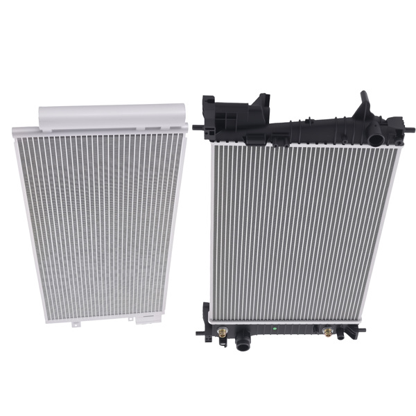 Aluminum Radiator & AC Condenser fit for Chevrolet Sonic 1.4L 2012-2020 RAD13248-9