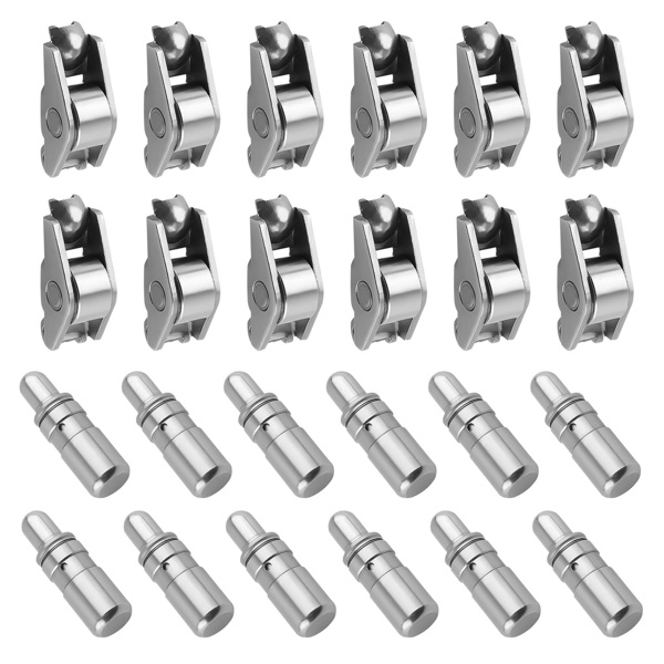 12x Rocker Arms & 12x Hydraulic Valve Lifters Kit fit for Buick Chevrolet GMC MR1323-9