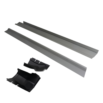 Left Right Rocker Cab Corners fit for Dodge Ram Extended 2009-18 1500 2500 3500