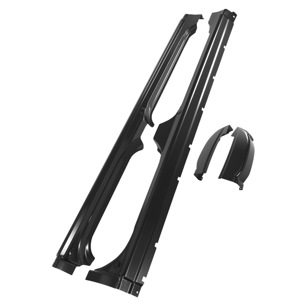 Outer Rocker Panels & Cab Corners fit for 1999-2007 Chevy Silverado GMC Sierra Crew-9