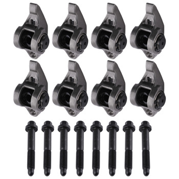 8pc Rocker Arms w/ Trunion Kit fit for 4.8 5.3 5.7 6.0 Engines LS1 12569167 10214664