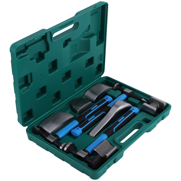 9X/Set Auto Body Panel Fender Hammer Dolly Set Sheet Metal Repair Tool Kit-4