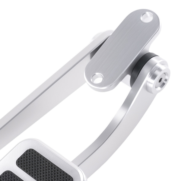 Universal Street Hot Rod Gas Pedal + Throttle Cable & Spring Kit Aluminum Alloy-2