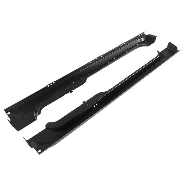 Rocker Panels fit for Ford F-150 2009-2014 Extended Cab Trucks Steel Black-4