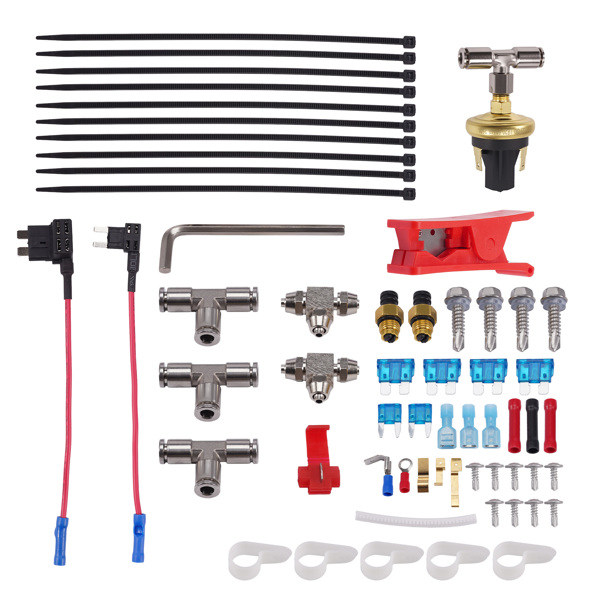 Air Controller Spring Suspension  Kit fit for Ford fit for Toyota w/ Low Pressure Sensor-4