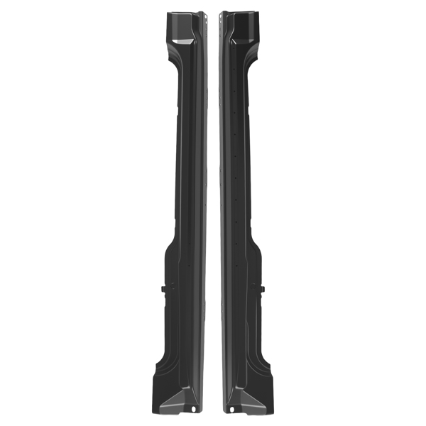 Rocker Panels fit for Ford F-150 2009-2014 Extended Cab Trucks Steel Black-1