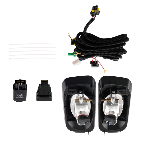 Fog Light fit for Acura TSX 2004-2005 Bumper Fog Light Kit Clear Lens w/Switch-9