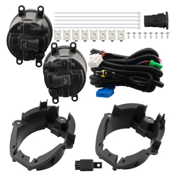 Fog Lights fit for Toyota RAV4 2006-2008 Clear Lens W/ Switch & Wiring 812100D042