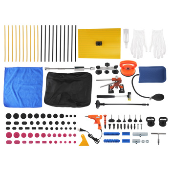 Car Body Dent Puller Bridge Lifter Tool Paintless Hail Remover Repair Kit US
