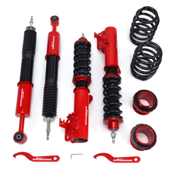 24 Way Coilovers Suspension Lowering Kit fit for 09-14 Honda Fit 1.5L Shocks Struts