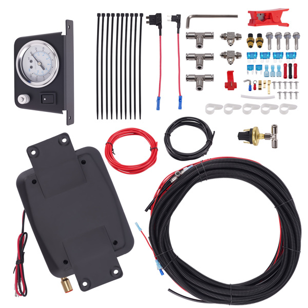 Air Controller Spring Suspension  Kit fit for Ford fit for Toyota w/ Low Pressure Sensor-9