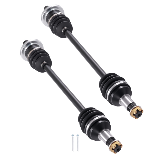 2×Rear CV Joint Drive Axles fit for Prowler HDX 700 2011-2015 & XT 550 2010 0502740-9