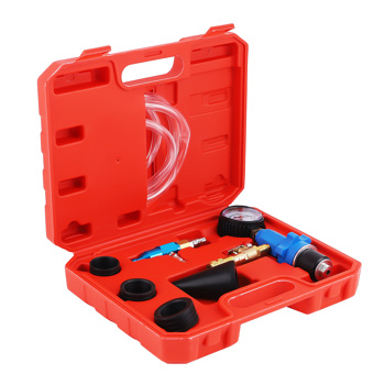 Cooling System Vacuum Fill Tool Radiator Refiller Kits fit for Pickup SUV Truck Red