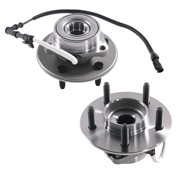 Front Wheel Hub Bearing Assembly fit for Ford F-150 4WD 2000-2003 515029 ABS-9