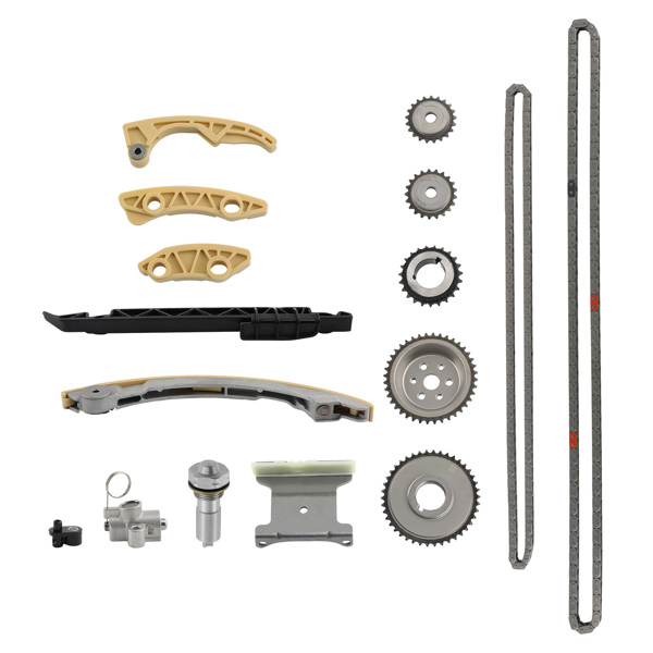 ENGINE TIMING CHAIN KIT & GUIDE RAIL fit for BUICK GMC CHEVROLET EQUINOX L4 2.4L-9
