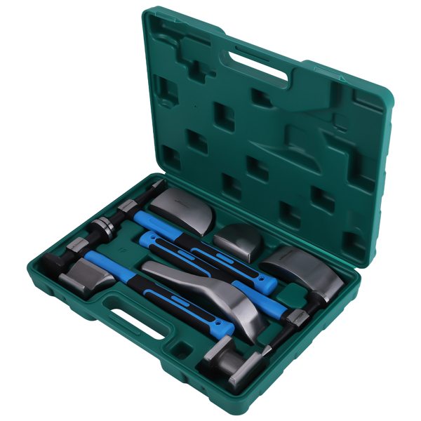 9X/Set Auto Body Panel Fender Hammer Dolly Set Sheet Metal Repair Tool Kit-2