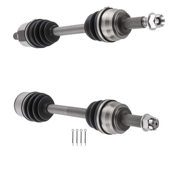 Pair Front CV Drive Axle Fit fit for Jeep Compass Patriot & Dodge Caliber FWD-9