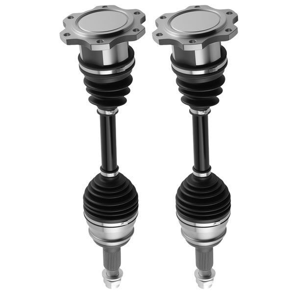 2 Front CV Axles fit for Silverado Sierra Suburban Tahoe Yukon 1500 K1500 4x4 6-lug-9