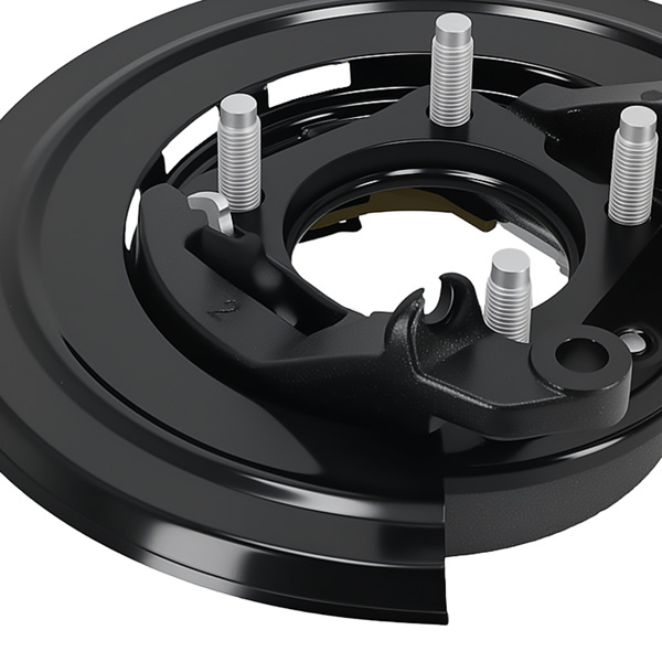 Rear Left Parking Brake Assy with Backing Plate fit for F-250 350 Super Duty 926273-1