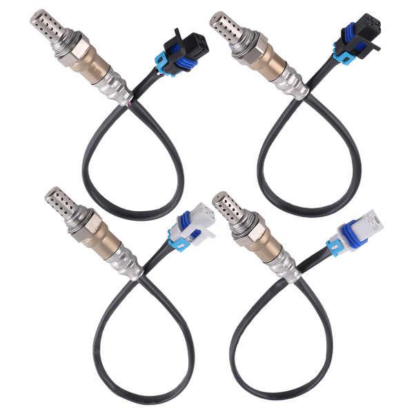 Set of 4 Oxygen O2 Sensors Up+Down fit for GMC Savana 2500/3500 2003-2007 2344651-9