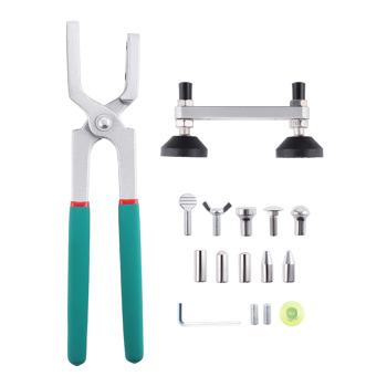 Auto Car Body Door Edges Crimp Plier Fender Dent Repair Panel Tool w/8 Heads