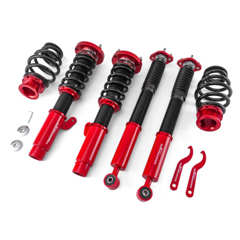 Coilovers 24 Step Damper Adjustable Lowering Kit fit for BMW E46 320i 325i 1998-2005