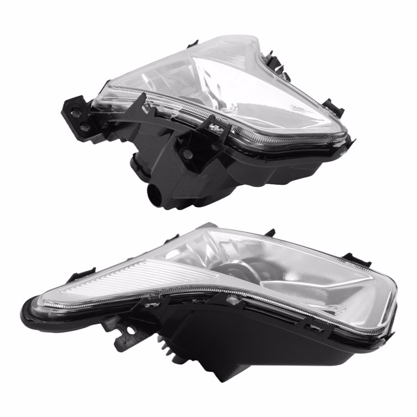LED Fog Lights Clear Driver Passenger Side fit for Ford Fusion 2019-2020 FO2593252-1