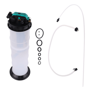 Engine Fluid Extractor 9.5L Manual Oil Pump fit for Cars Trucks Boats 5ft Tube