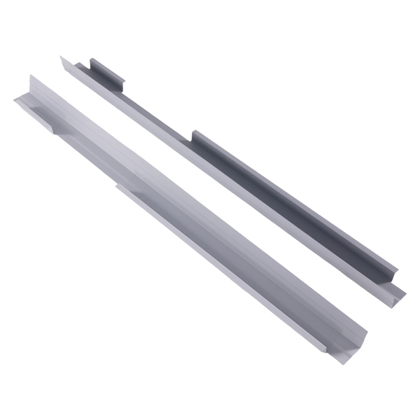 LR Rocker Panels fit for Chevy Silverado GMC Sierra 2007-2013 Steel Pair Crew Cab-3