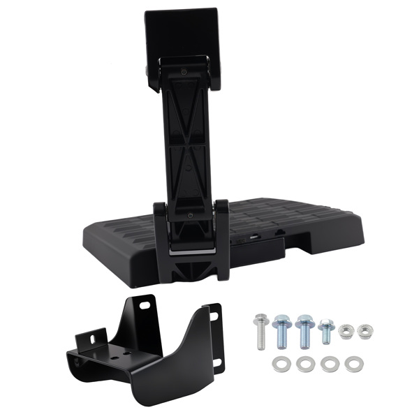 Bed Step Side Mount fit for Ford F150 2015-2020 75312-01A Black Retractable-9