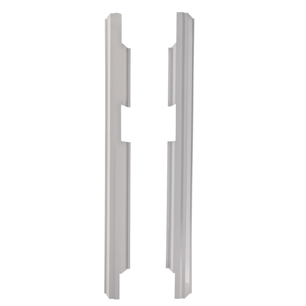 LR Slip On Rocker Panels fit for Ford F-150 Crew Cab 2009-2014 Pair-1