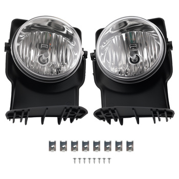 2X Bumper Fog Light Lamp w/ bulbs fit for GMC Sierra 1500 2500 3500 Pickup 2003-2006