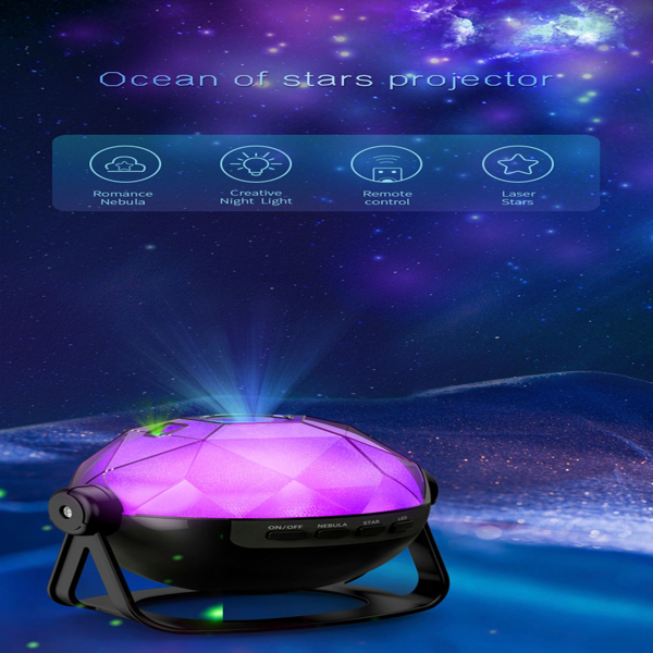 Source factory. Cross-border. Galaxy and Starry Sky Projection Lamp. Indoor ambient lighting decoration. Starry Sky Lamp. Complete multinational patent certifications.