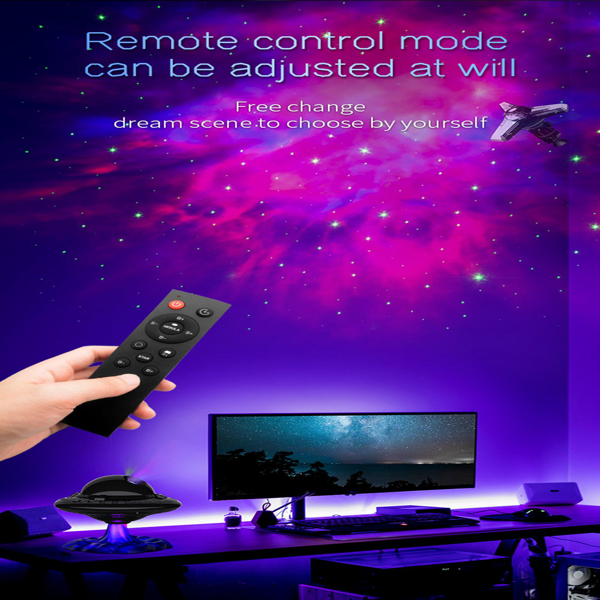 Source factory. Cross-border UFO Starry Sky Projection Lamp. Indoor ambient lighting decoration. Starry Sky Lamp. Complete multinational patent certifications.