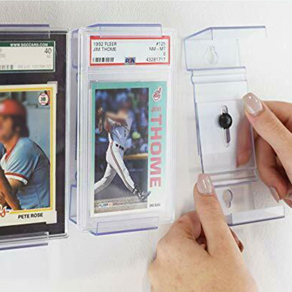 适用卡牌PSA评级BGS卡砖桌面展示框挂墙支架 1个（tk,temu下自提）-7