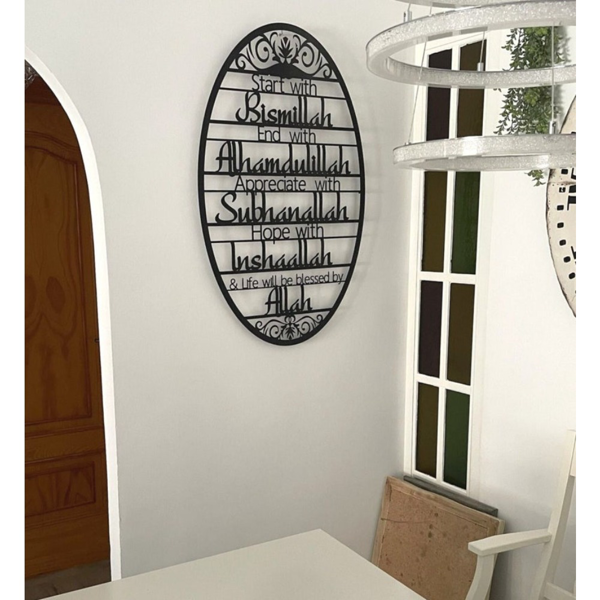 华丽的壁挂式咖啡杯架由金属制成，配有外套和衣架的挂钩，一个非常时尚的墙壁组织者，实用钩子（TikTok、temu下自提）-16