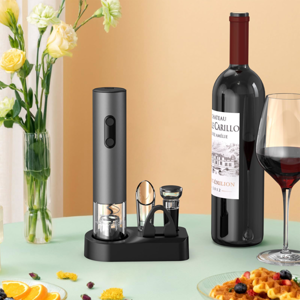 电动红酒开瓶器套装五合一-4