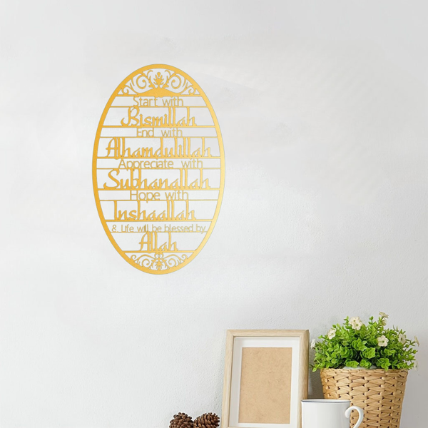 华丽的壁挂式咖啡杯架由金属制成，配有外套和衣架的挂钩，一个非常时尚的墙壁组织者，实用钩子（TikTok、temu下自提）-8