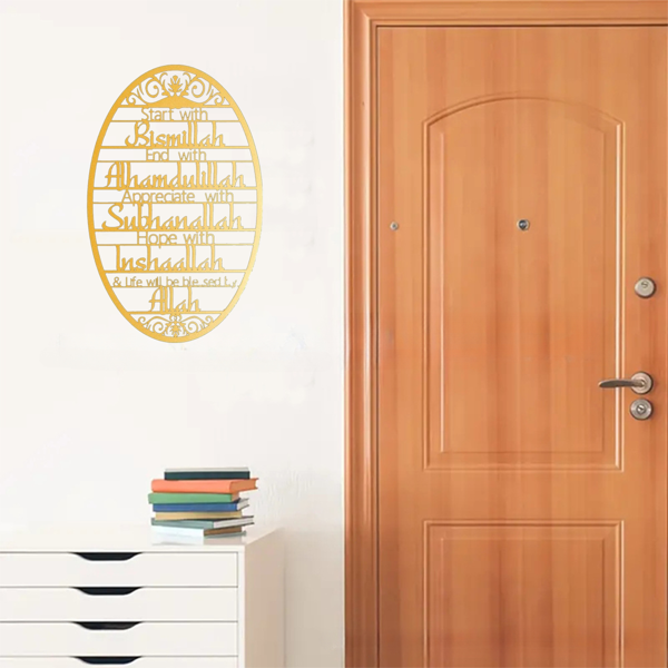 华丽的壁挂式咖啡杯架由金属制成，配有外套和衣架的挂钩，一个非常时尚的墙壁组织者，实用钩子（TikTok、temu下自提）-25