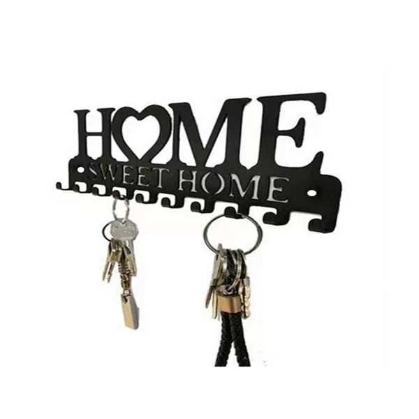 复古金属钥匙架壁挂式乡村入口收纳手工铁钩怀旧家装坚固的钥匙收纳走廊墙面装饰非常适合您的入口或大厅（TikTok、temu下自提）-19