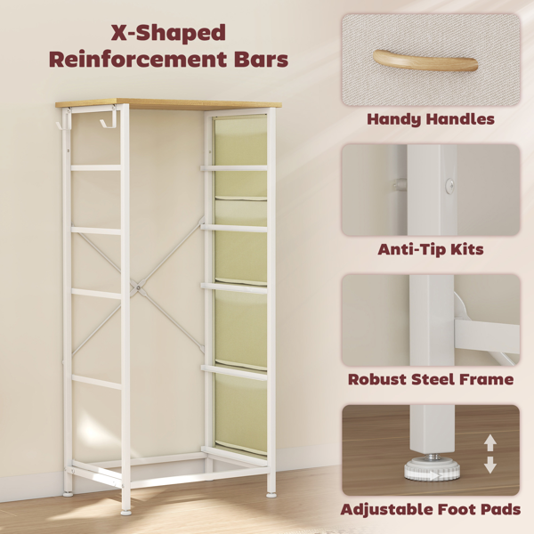 木制抽屉储物箱-4