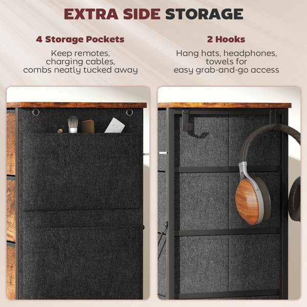 木制抽屉储物箱-4