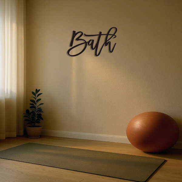 CIFbuy 布莱斯金属字母吊坠：打造极具时尚感的焦点装饰，多功能墙面艺术品，是打造优雅家居装饰的绝佳配饰墙面雕塑。墙面雕塑（TikTok、temu下自提）-6