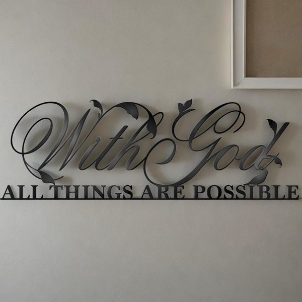 精美的金属墙艺术：“因为我知道我对你的计划”圣经经节。一个美丽和激励的墙壁装饰，作为一个墙壁雕塑，在你的室内设计声明。墙雕塑。（TikTok、temu下自提）-10