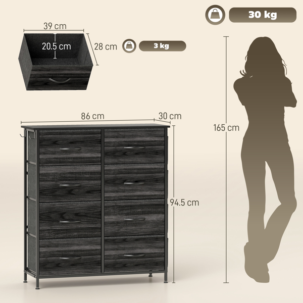 木制抽屉储物箱-2